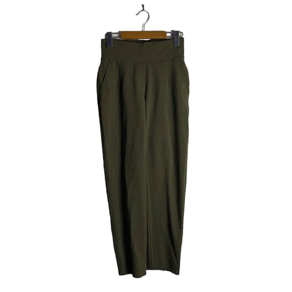 Kit and Ace Women’s Olive Green High Waisted Active Wear Pants - Picture 1 of 11